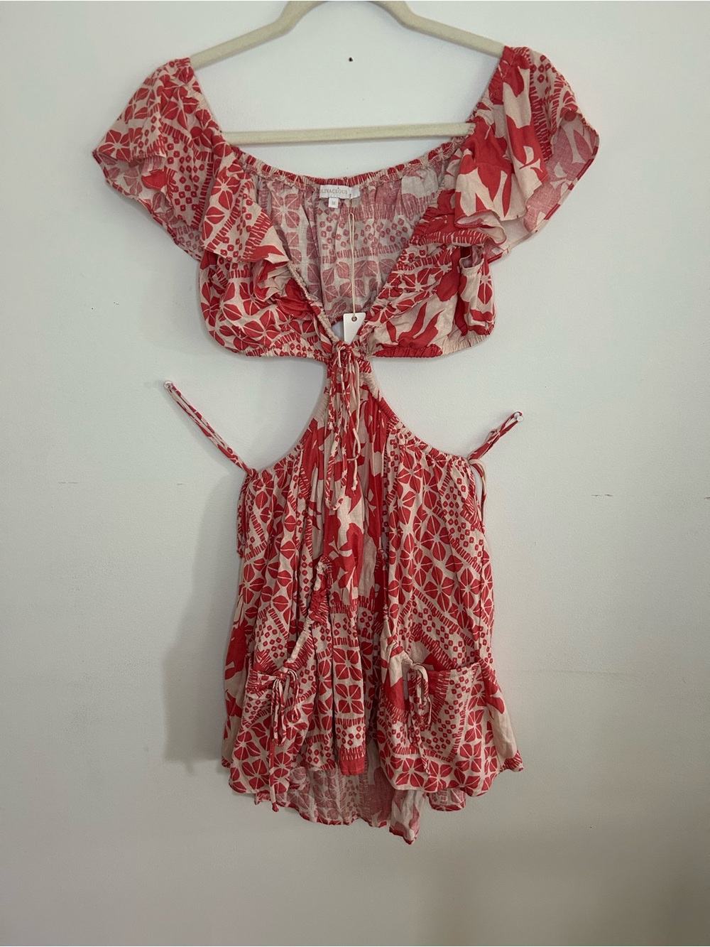 Olivaceous NWT Sexy Cut Out Beach Summer Y2K Dress Size Medium